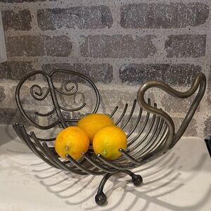 Metal Fruit Bowl